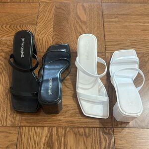 Jeffrey Campbell Jamm-3 Jelly Slide Sandal